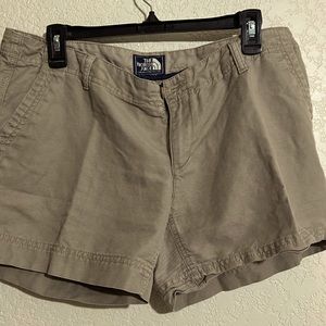 The North Face khaki shorts
